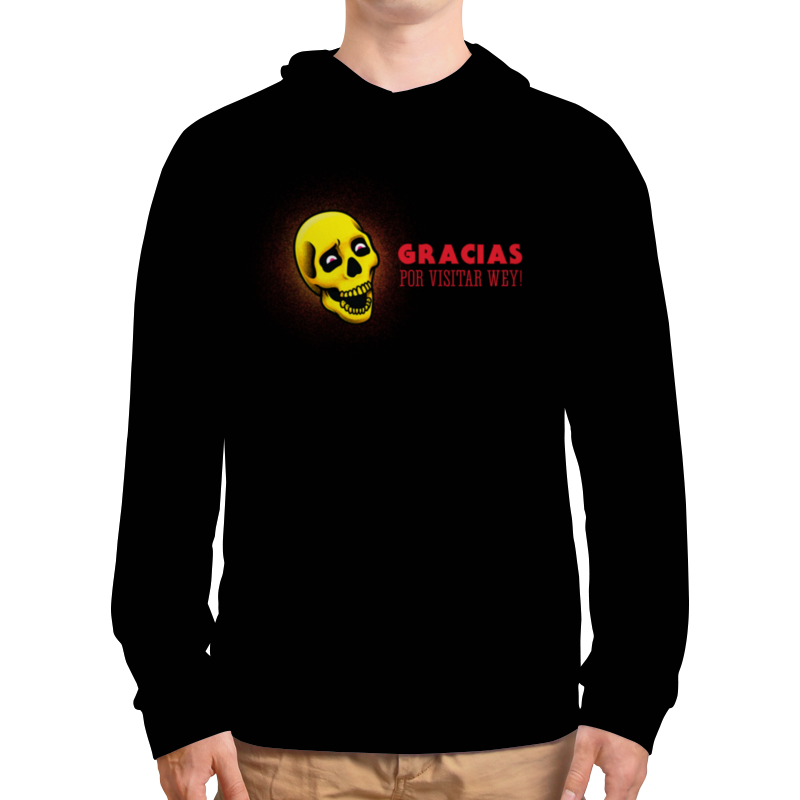 Printio Толстовка с полной запечаткой Mexican skull art