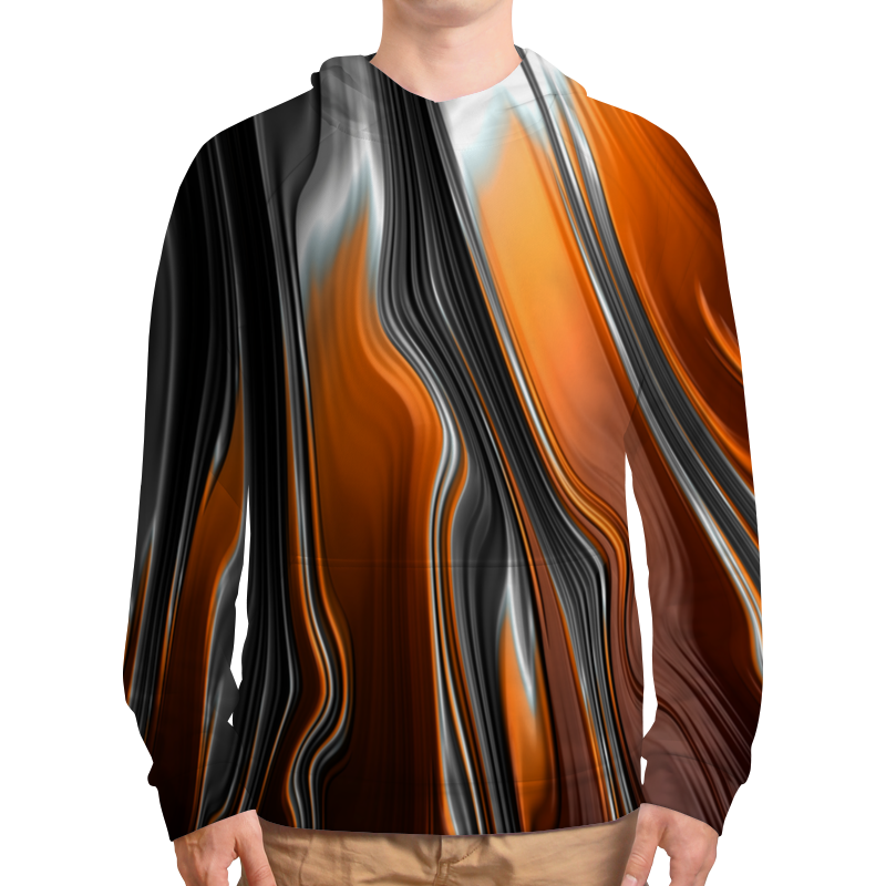 Printio Толстовка с полной запечаткой Полосы красок