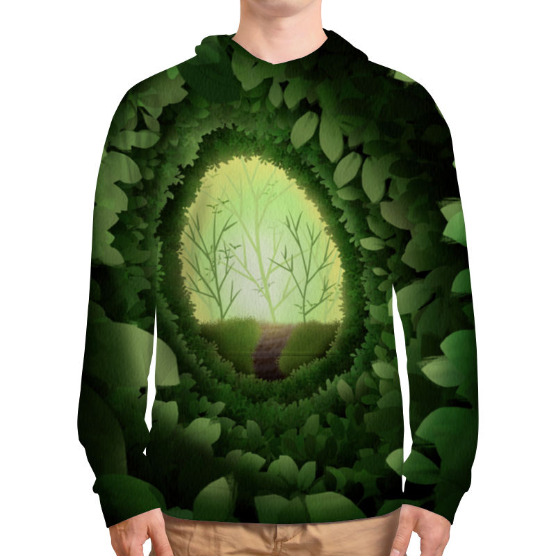Printio Толстовка с полной запечаткой Таинственный лес printio футболка с полной запечаткой для девочек таинственный лес