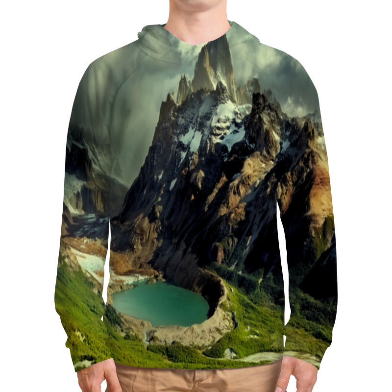 Printio Толстовка с полной запечаткой Озеро printio футболка с полной запечаткой мужская озеро