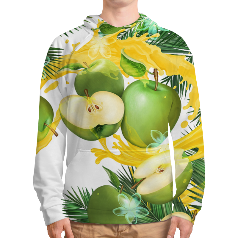 Printio Толстовка с полной запечаткой Яблоки printio футболка с полной запечаткой женская яблоки