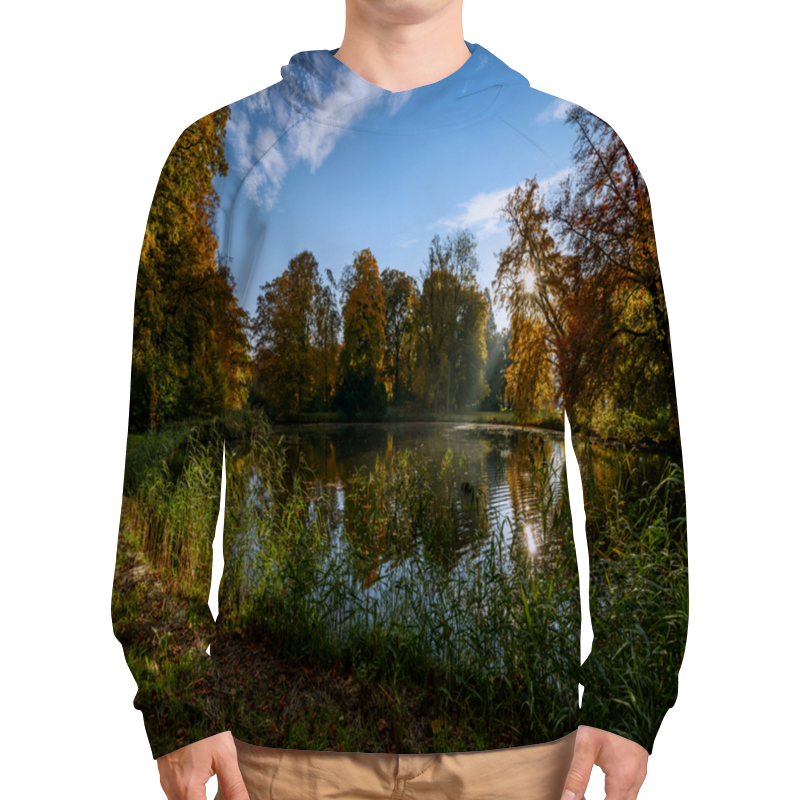 Printio Толстовка с полной запечаткой Деревья у озера printio футболка с полной запечаткой женская деревья у озера
