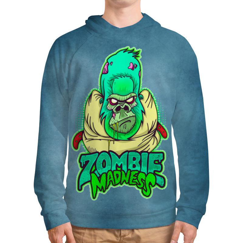 Printio Толстовка с полной запечаткой Zombie madness printio футболка с полной запечаткой мужская zombie madness