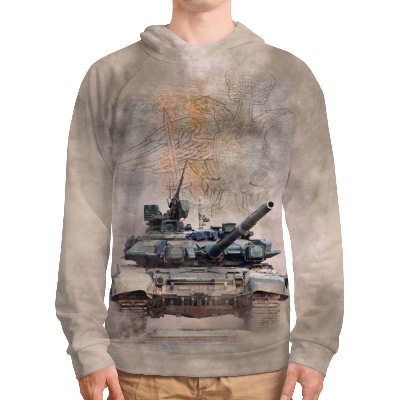 Printio Толстовка с полной запечаткой Танковые войска printio футболка с полной запечаткой мужская танковые войска