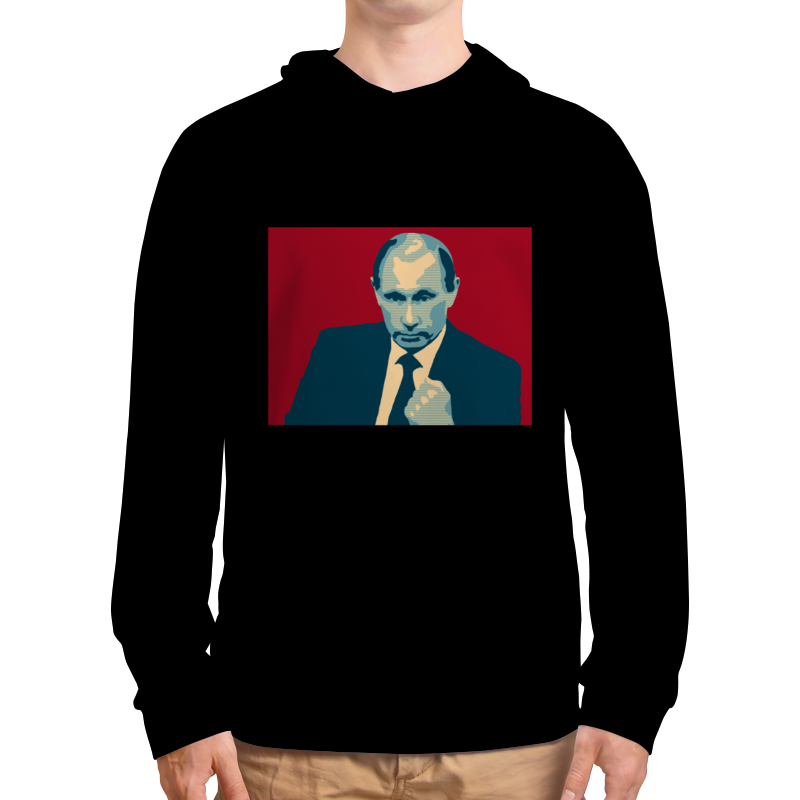 Printio Толстовка с полной запечаткой Putin
