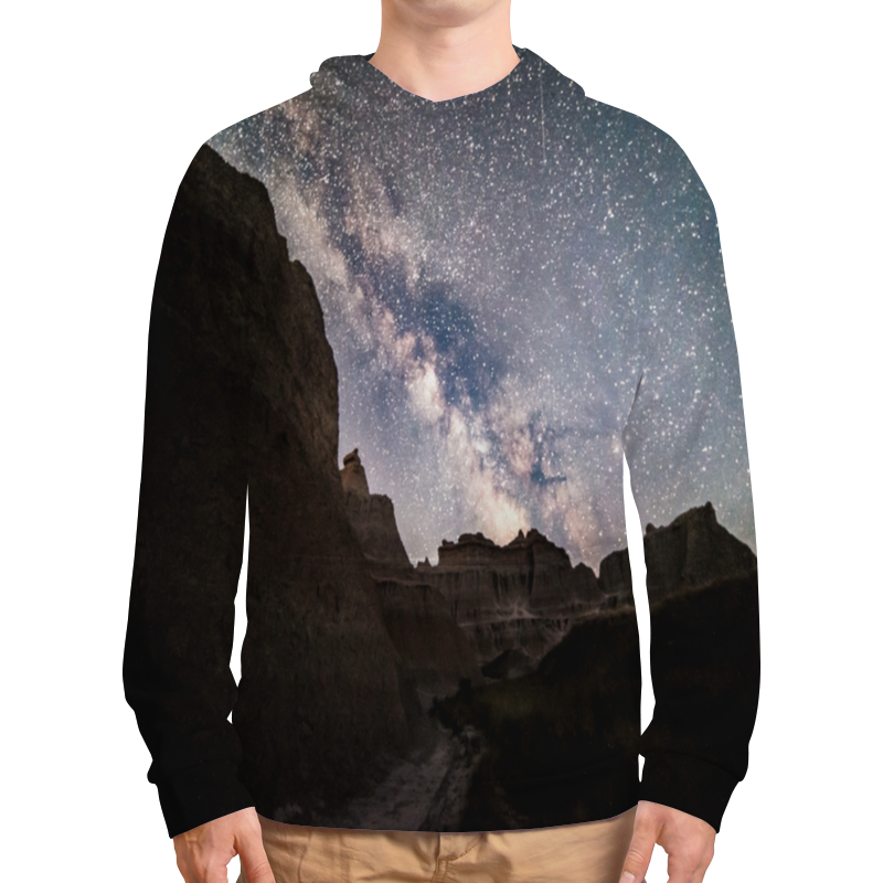 Printio Толстовка с полной запечаткой Звездная ночь printio толстовка с полной запечаткой звездная гора