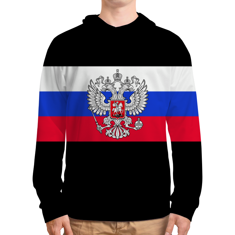 Printio Толстовка с полной запечаткой Россия