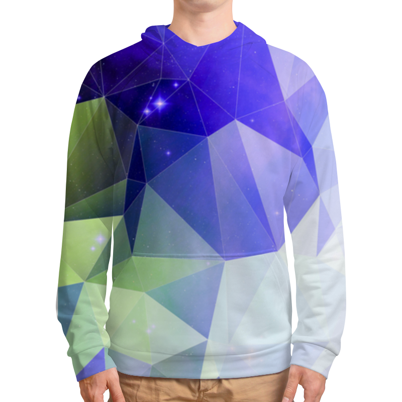 Printio Толстовка с полной запечаткой Космический треугольник