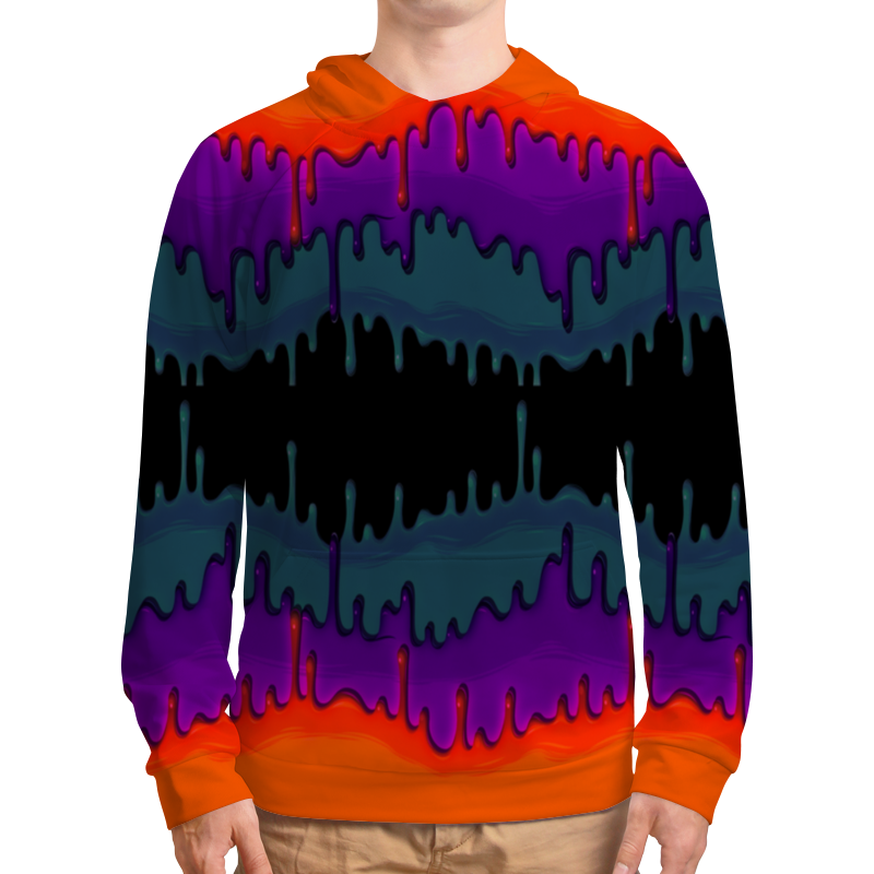 Printio Толстовка с полной запечаткой Акварельные краски