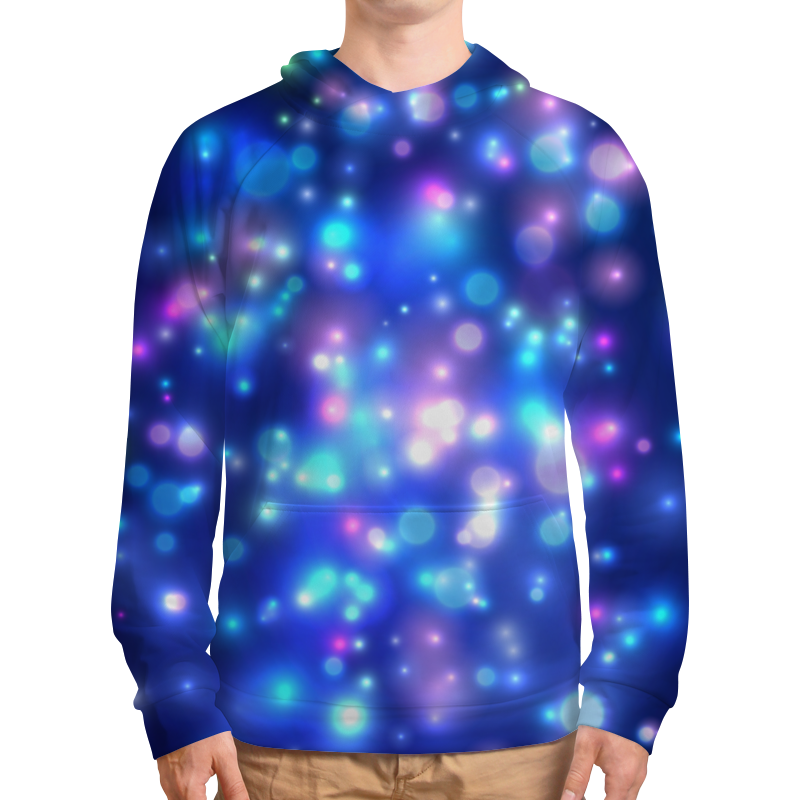 Printio Толстовка с полной запечаткой Огоньки