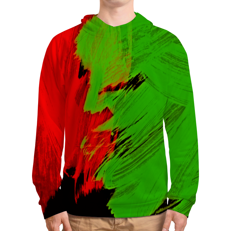 Printio Толстовка с полной запечаткой Битва красок printio футболка с полной запечаткой мужская битва красок
