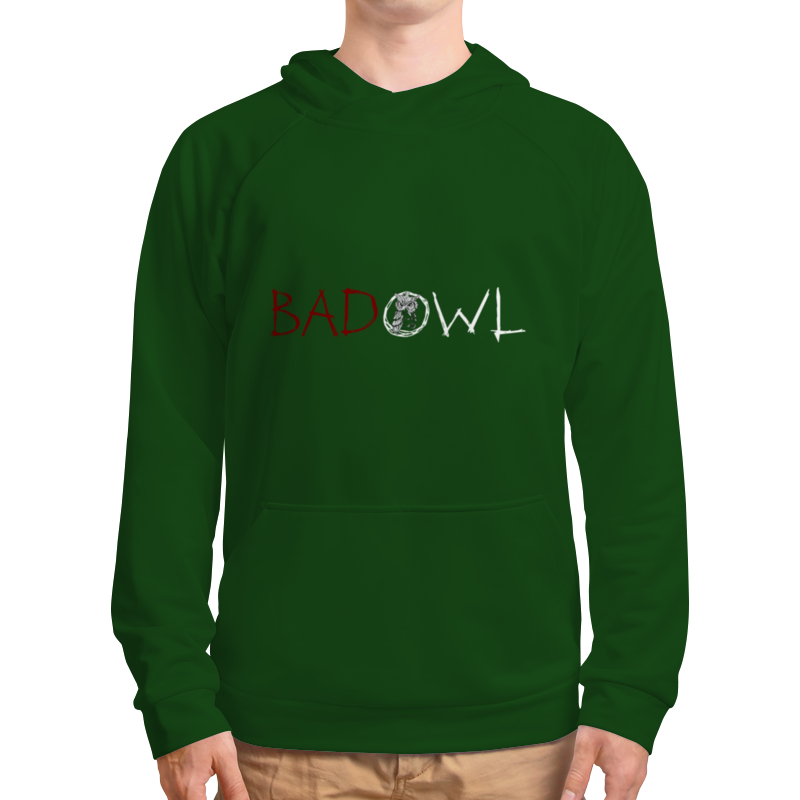 Printio Толстовка с полной запечаткой Bad owl - green grass printio толстовка с полной запечаткой floral owl