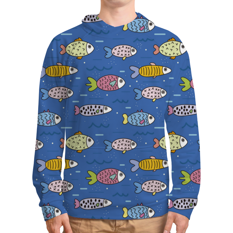 Printio Толстовка с полной запечаткой Под водой printio футболка с полной запечаткой мужская под водой