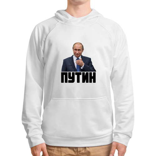 Заказать толстовку в Москве. Толстовка с полной запечаткой Putin от THE_NISE  - готовые дизайны и нанесение принтов.