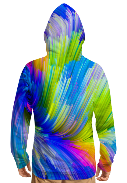 Заказать толстовку в Москве. Толстовка с полной запечаткой Abstract Rainbow  от Дана Столыпина - готовые дизайны и нанесение принтов.