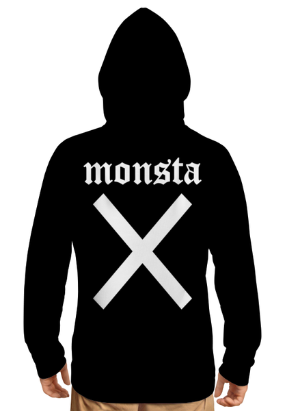 Заказать толстовку в Москве. Толстовка с полной запечаткой Monsta X от geekbox - готовые дизайны и нанесение принтов.
