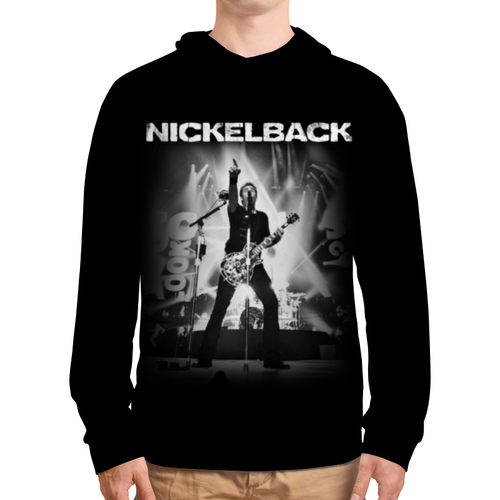 Заказать толстовку в Москве. Толстовка с полной запечаткой Nickelback от geekbox - готовые дизайны и нанесение принтов.