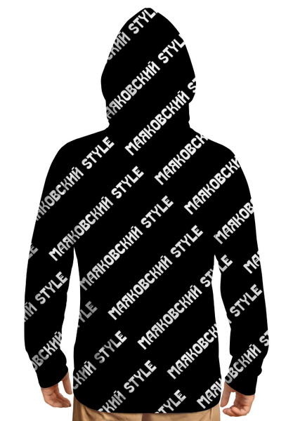 Заказать толстовку в Москве. Толстовка с полной запечаткой Маяковский style от mimiart  - готовые дизайны и нанесение принтов.