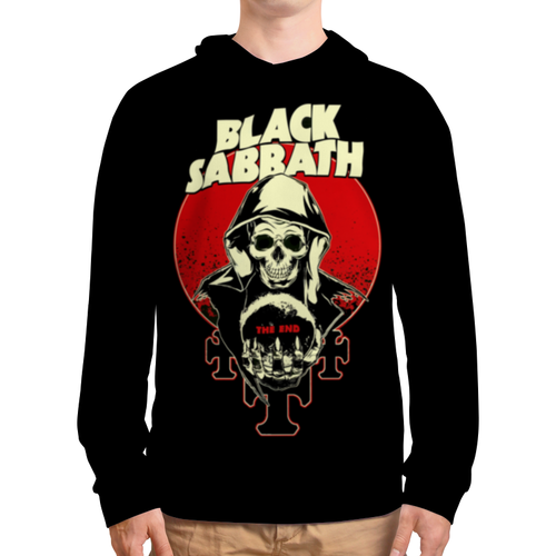 Заказать толстовку в Москве. Толстовка с полной запечаткой Black Sabbath от geekbox - готовые дизайны и нанесение принтов.
