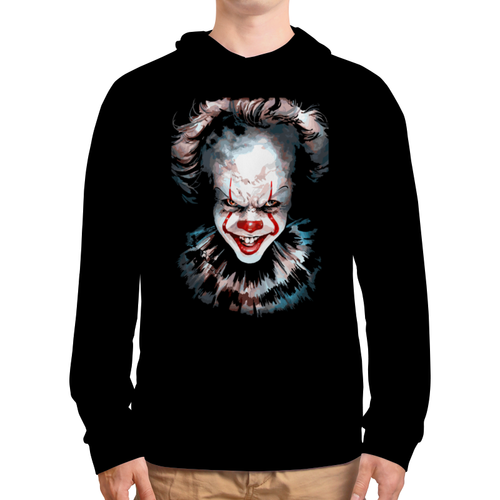 Заказать толстовку в Москве. Толстовка с полной запечаткой Pennywise  от T-shirt print  - готовые дизайны и нанесение принтов.