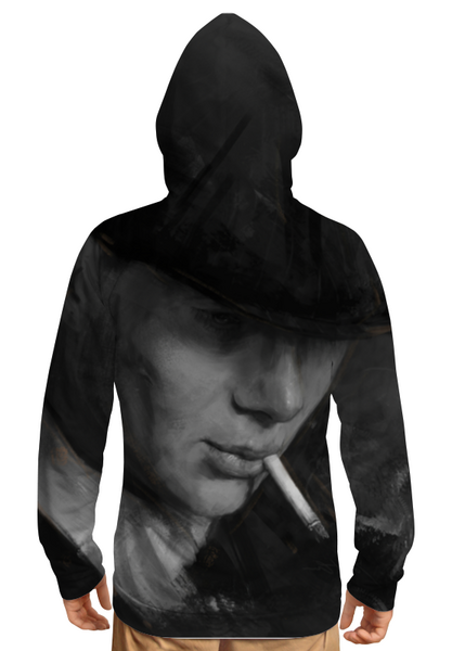 Заказать толстовку в Москве. Толстовка с полной запечаткой Tommy Shelby - Острые козырьки от Дана Столыпина - готовые дизайны и нанесение принтов.