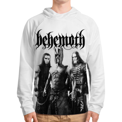 Заказать толстовку в Москве. Толстовка с полной запечаткой Behemoth от geekbox - готовые дизайны и нанесение принтов.