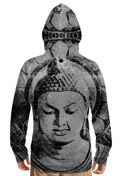 Заказать толстовку в Москве. Толстовка с полной запечаткой Buddha от Triponautica - готовые дизайны и нанесение принтов.