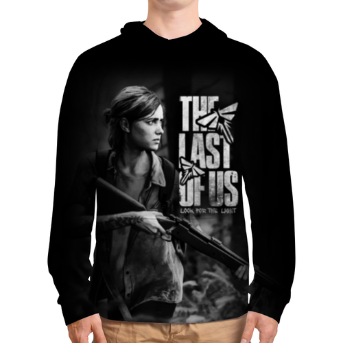 Заказать толстовку в Москве. Толстовка с полной запечаткой THE LAST OF US от geekbox - готовые дизайны и нанесение принтов.