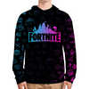 Заказать толстовку в Москве. Толстовка с полной запечаткой FORTNITE от geekbox - готовые дизайны и нанесение принтов.