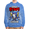 Заказать толстовку в Москве. Толстовка с полной запечаткой BRAWL STARS CROW от geekbox - готовые дизайны и нанесение принтов.