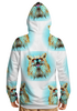 Заказать толстовку в Москве. Толстовка с полной запечаткой Low Poly Fox от natulia_hatulia@yahoo.com - готовые дизайны и нанесение принтов.