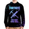 Заказать толстовку в Москве. Толстовка с полной запечаткой FORTNITE от geekbox - готовые дизайны и нанесение принтов.