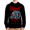 Заказать толстовку в Москве. Толстовка с полной запечаткой Slipknot от geekbox - готовые дизайны и нанесение принтов.