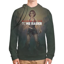 Заказать толстовку в Москве. Толстовка с полной запечаткой Tomb Raider от THE_NISE  - готовые дизайны и нанесение принтов.