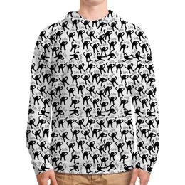 Заказать толстовку в Москве. Толстовка с полной запечаткой ЪУЪ ЪУЪ от DESIGNER   - готовые дизайны и нанесение принтов.