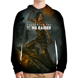 Заказать толстовку в Москве. Толстовка с полной запечаткой Tomb Raider от THE_NISE  - готовые дизайны и нанесение принтов.