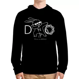 Заказать толстовку в Москве. Толстовка с полной запечаткой DNO iT Team от DNO-iT  - готовые дизайны и нанесение принтов.