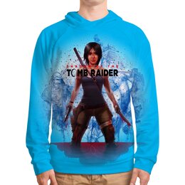 Заказать толстовку в Москве. Толстовка с полной запечаткой Tomb Raider от THE_NISE  - готовые дизайны и нанесение принтов.