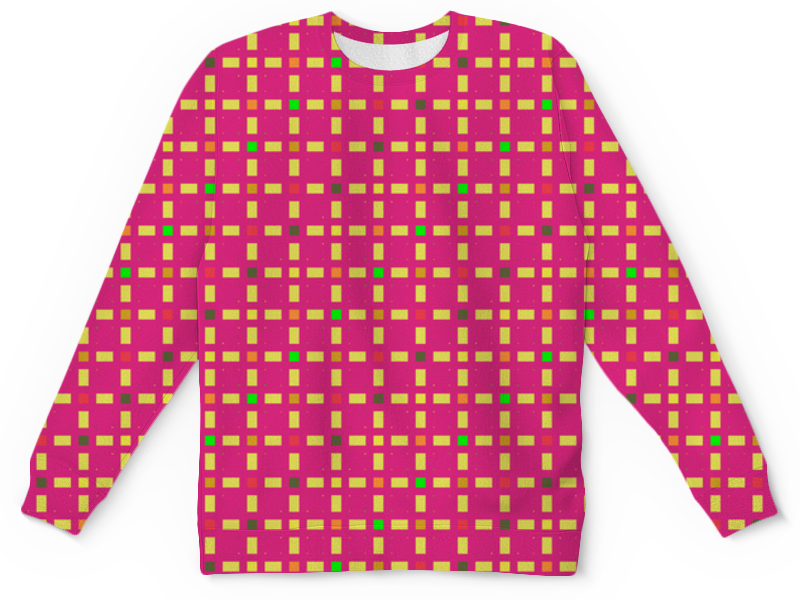 Printio Детский свитшот с полной запечаткой Розовый узор printio детский свитшот с полной запечаткой узор красок