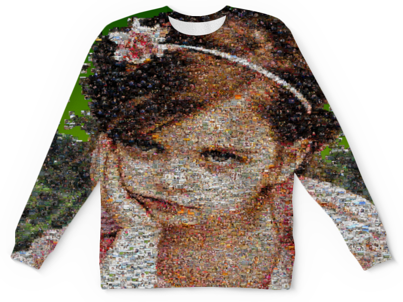 Printio Детский свитшот с полной запечаткой Девочка printio свитшот женский с полной запечаткой девочка редиска