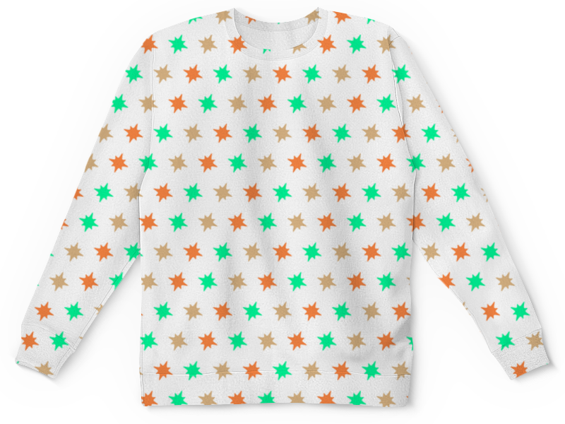 Printio Детский свитшот с полной запечаткой Звезды printio детский свитшот с полной запечаткой геометрические фигурки разноцветные