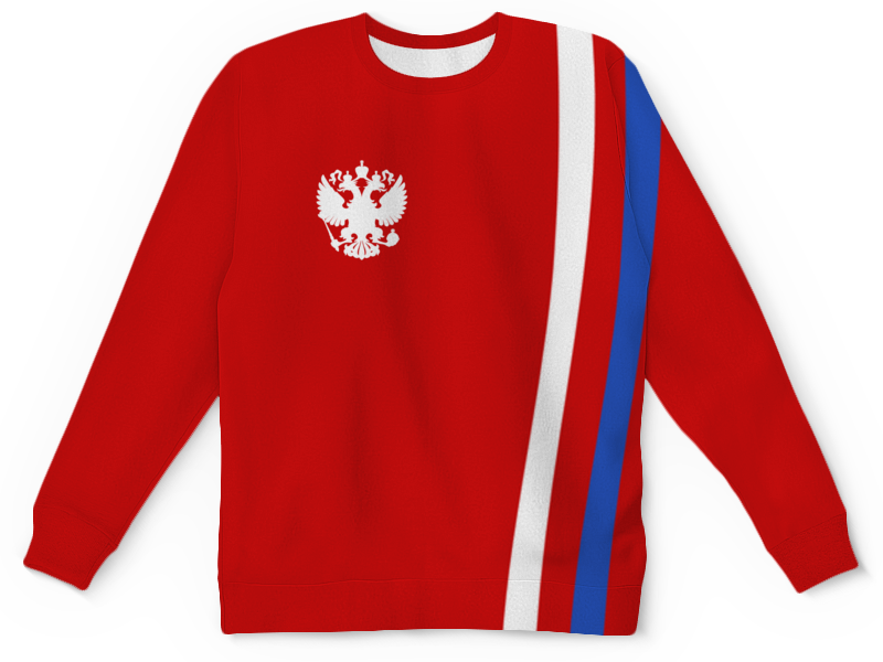 Printio Детский свитшот с полной запечаткой Россия printio детский свитшот с полной запечаткой россия герб