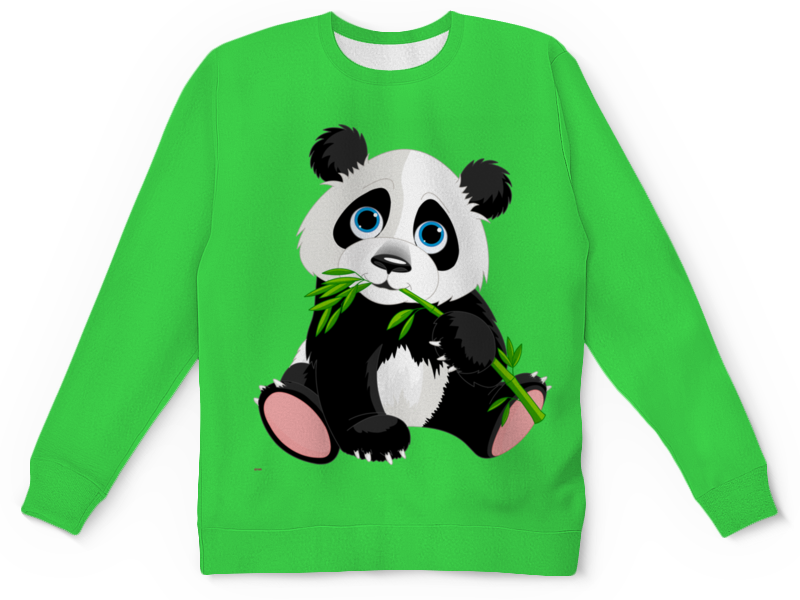 Printio Детский свитшот с полной запечаткой Мишка printio свитшот женский с полной запечаткой панда