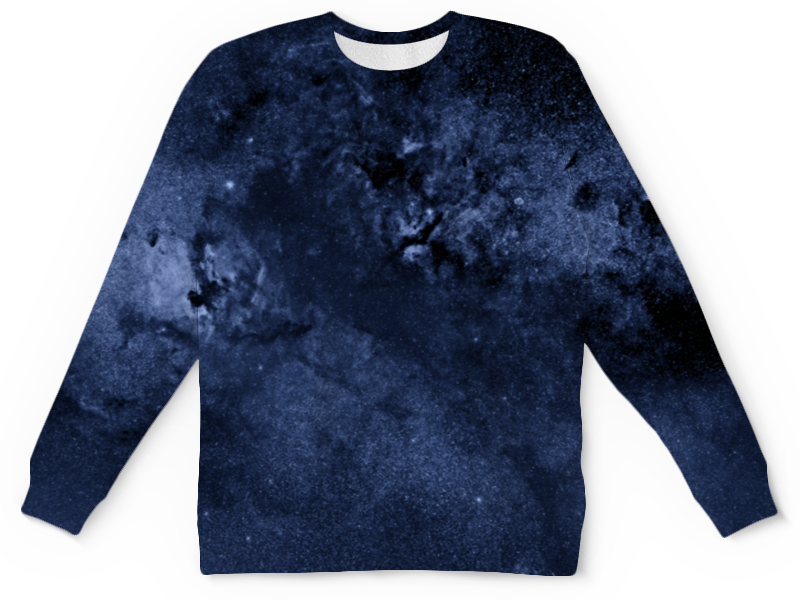 Printio Детский свитшот с полной запечаткой Звезды в небе printio футболка с полной запечаткой для мальчиков звезды в небе