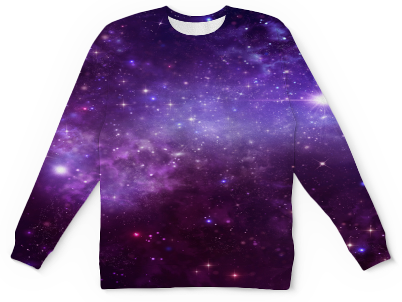 Printio Детский свитшот с полной запечаткой Звезды космоса printio футболка с полной запечаткой мужская звезды космоса