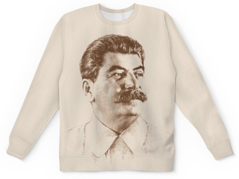 Printio Детский свитшот с полной запечаткой Сталин