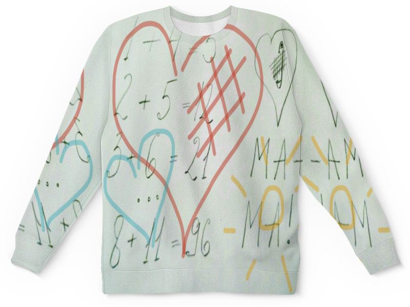 Printio Детский свитшот с полной запечаткой Примерчики printio детский свитшот с полной запечаткой сердца и ромбы
