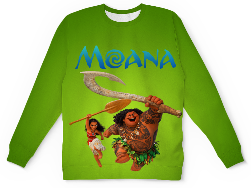 Printio Детский свитшот с полной запечаткой Моана printio футболка с полной запечаткой для девочек моана