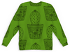 Заказать детские свитшоты в Москве. Детский свитшот с полной запечаткой кактусы от THE_NISE  - готовые дизайны и нанесение принтов.