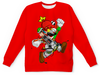 Заказать детские свитшоты в Москве. Детский свитшот с полной запечаткой Super Mario  от T-shirt print  - готовые дизайны и нанесение принтов.